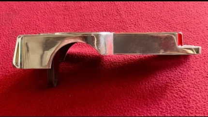 Original Crooked KW Kenworth hood pull emblem